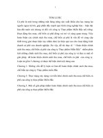 Hoàn thiện chính sách thu mua, chế biến cà phê của công ty Thực phẩm Miền Bắc