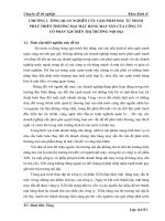 Giải pháp đầu tư nhằm phát triển thương mại mặt hàng may sẵn của công ty cổ phần X20 trên thị trường nội địa