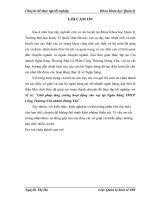 Giải pháp tăng cường hoạt động cho vay tại Ngân hàng TMCP Công Thương Chi nhánh Hưng Yên