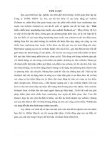 Phát triển chiến lược marketing trực tuyến của website Golmart.vn.DOC