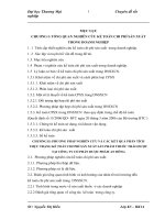 Kế toán chi phí sản xuất sản phẩm thuốc thảo dược tại Công ty Cổ phần Dược phẩm An Đông