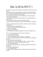 Câu hỏi bảo vệ đồ án bê tông