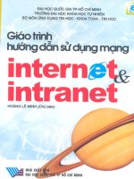 Giáo trình về internet - Phần 1