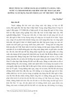 Phân tích các chính sách, quan điểm của Đảng, Nhà nước và thành phố Hà Nội đối với việc đào tạo, bồi dưỡng và sử dụng nguồn Nhân lực nữ trí thức Thủ đô