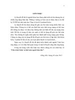 Tiểu luận môn toán ứng dụng trong công nghệ Chu trình Euler và bài toán người đưa thư.DOC