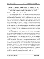 hiệu quả cho vay doanh nghiệp vừa và nhỏ tại Ngân hàng TMCP Công thương Việt Nam chi nhánh Tây Hà Nội