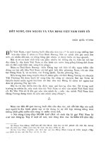 Đất nước, con người và văn minh Việt Nam thời cổ