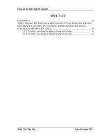 Hoàn thiện kế toán chi phí sản xuất và tính giá thành sản phẩm tại công ty cổ phần thời trang thể thao chuyên nghiệp Giao Thủy