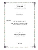 CÁC yếu tố TIÊN LƯỢNG và THANG điểm ĐÁNH GIÁ NGUY cơ NHỒI máu cơ TIM cấp