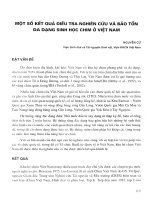 Một số kết quả điều tra nghiên cứu và bảo tồn đa dạng sinh học chim ở Việt Nam