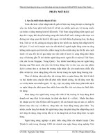 Phân tích hoạt động tín dụng và các biện pháp mở rộng tín dụng tại NHNo&PTNT huyện Châu Thành