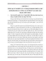 Hoạch định chiến lược kinh doanh của công ty CP VLXD Viên Châu