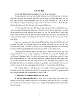 Phát triển thương mại các mặt hàng bánh kẹo trên thị trường nội địa của Công ty cổ phần thực phẩm Hữu Nghị