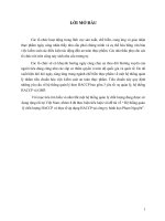 Tiểu luận môn quản trị chất lượng Hệ thống quản lý chất lượng HACCP và thực tế áp dụng HACCP tại công ty bánh kẹo Phạm Nguyên