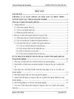 Thực trạng và một số giải pháp trong công tác đào tạo và phát triển nguồn nhân lực tại Công ty cổ phần điện Việt – Lào (VLPC)