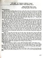 Số thứ tự trong tiếng Ả rập so sánh đối chiếu với tiếng Nga