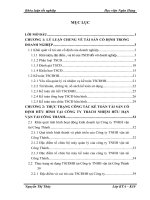 Hoàn thiện kế toán tiền lương và các khoản trích theo lương tại Công ty cổ phần tư vấn và công nghệ xây dựng H.A.T