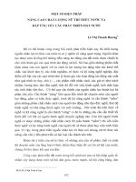 Một số biện pháp nâng cao chất lượng nữ trí thức nước ta đáp ứng yêu cầu phát triển Đất nước