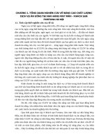 Giải pháp nâng cao chất lượng dịch vụ ăn uống tại nhà hàng May Mắn - Khách sạn Fortuna Hà Nội