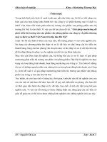 Giải pháp marketing để phát triển thị trường cho sản phẩm văn phòng phẩm của công ty cổ phần thương mại và dịch vụ D&T Việt Nam trên địa bàn Hà Nội