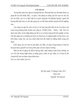 Giải pháp nâng cao chất lượng dịch vụ giới thiệu sản phẩm TCMN tại công ty TNHH Chân – Thiện – Mỹ