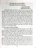 Quy hoạch lại giao thông gắn liền với yêu cầu sử dụng