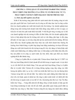 Giải pháp Marketing nhằm phát triển thị trường của Công ty cổ phần đầu tư và phát triển Vietsun trên địa bàn thành phố Hà Nội.DOC