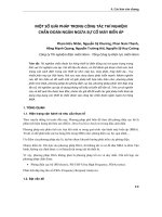 MỘT SỐ GIẢI PHÁP TRONG CÔNG TÁC THÍ NGHIỆM  CHẨN ĐOÁN NGĂN NGỪA SỰ CỐ MÁY BIẾN ÁP