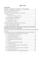 Nhập khẩu  mỹ phẩm, máy móc và thiết bị thẩm mỹ công nghệ cao tại Công ty Cổ phần GLAMOUR