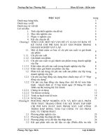 Công tác kế toán chi phí sản xuất sản phẩm xây lắp tại công ty Cổ phần đầu tư Thịnh Phát