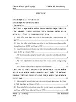 Giải pháp hoàn thiện quy trình kiểm toán khoản mục tiền do công ty PKF thực hiện giải pháp hoàn thiện quy trình kiểm toán khoản mục tiền và tổng tiền do công ty PKF thưự hiện