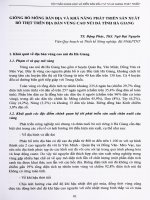 Giống bò Mông bản địa và khả năng phát triển sản xuất bò thịt trên địa bàn vùng cao núi đá tỉnh Hà Giang.PDF