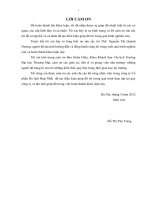 Hoàn thiện hoạt động xúc tiến của Công ty cổ phần du lịch Hợp Nhất