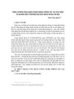 Tăng cường ứng dụng công nghệ thông tin tại thư viện Tạ Quang Bửu Trường Đại học Bách khoa Hà Nội
