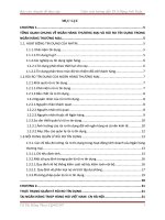 Tăng cường quản lý rủi ro tín dụng tại ngân hàng Thương mại Cổ phần Hàng hải  – chi nhánh Hà Nội