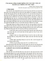 Ứng dụng Công nghệ thông tin trong việc chia sẻ nguồn lực Thông tin -Thư viên.PDF