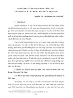 Quyền phụ nữ qua quy định pháp luật và chính sách của đảng, nhà nước Việt Nam