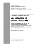 Module THCS 28: Tăng cường năng lực giáo dục của giáo viên