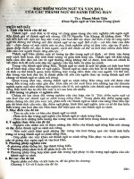 Đặc điểm ngôn ngữ và văn hóa của các thành ngữ so sánh tiếng Hán