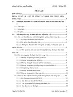 Hoàn thiện công tác đánh giá thực hiện công việc tại Ngân hàng TMCP Công Thương Việt Nam chi nhánh thành phố Hà Nội