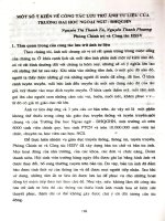 Một số ý kiến về công tác lưu trữ ảnh tư liệu của trường đại học ngoại ngữ - ĐHQGHN