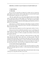 GIẢI PHÁP HOÀN THIỆN CÔNG TÁC QUẢN TRỊ NHÂN LỰC TẠI CÔNG TY TNHH TM QUANG PHÁT