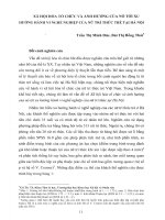 Xã hội hóa tổ chức và ảnh hưởng của nó tới xu hướng hành vi nghề nghiệp của nữ trí thức trẻ tại Hà Nội