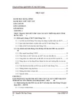 Đẩy mạnh thu hút FDI vào các khu công nghiệp trên địa bàn tỉnh Hưng Yên giai đoạn 2011 - 2015