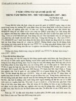 5 năm công tác quan hệ quốc tế Trung tâm Thông tin - Thư viện ĐHQGHN (1997 - 2002.PDF