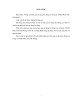 Nâng cao hiệu quả sử dụng lao động của Công ty TNHH Phúc Tiến Hải Phòng