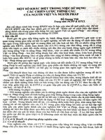 Một số khác biệt trong việc sử dụng các chiến lược thỉnh cầu của người Việt và người Pháp