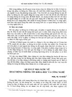 Quản lý nhà nước về hoạt động thông tin khoa học và công nghệ