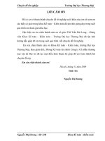 Kế toán xác định kết quả kinh doanh tại Công ty Cổ phần vận tải thương mại Đại An