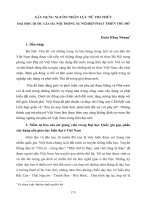 Xây dựng nguồn nhân lực nữ trí thức Đại học quốc gia Hà Nội trong sự nghiệp phát triển thủ đô